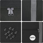 WANDF for Spirit Airlines Personal Item Bag 18X14X8 Travel Duffel Bag Underseat Foldable Carry-On Luggage for Women