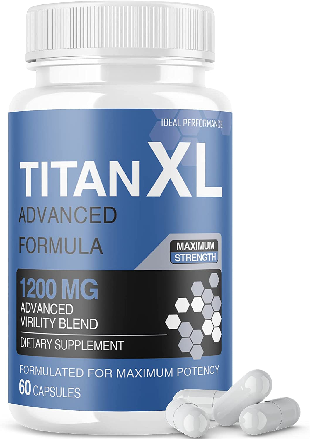 Titan XL Supplements Pills (60 Capsules)