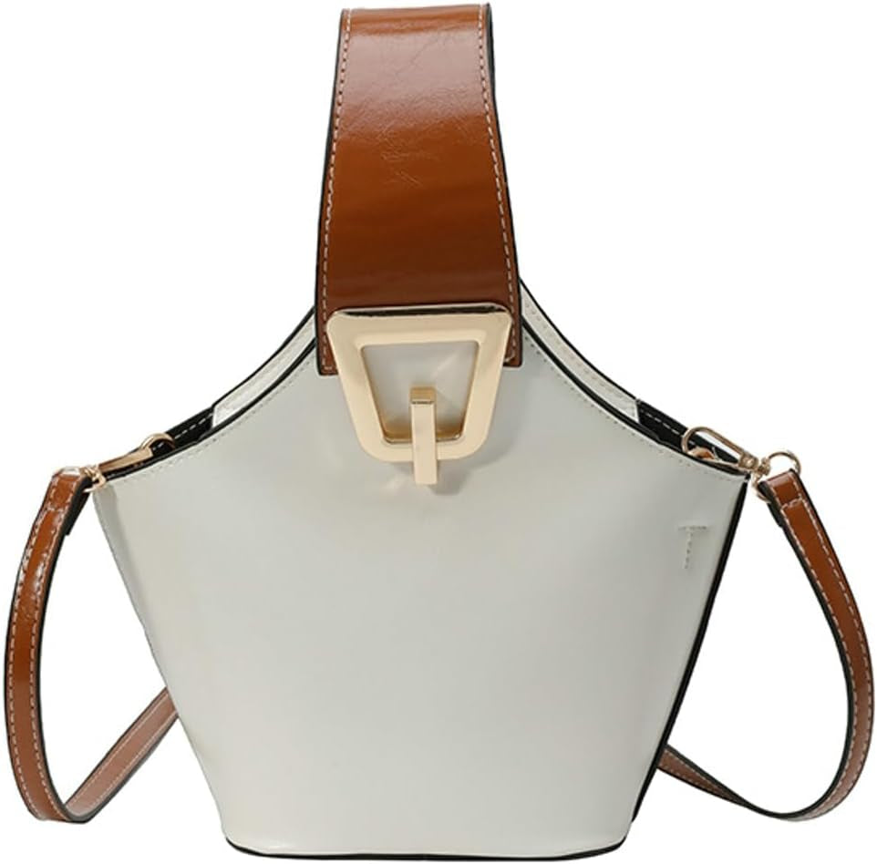 Crescent Hobo Bags Women Trendy PU Leather Bucket Bag Underarm Shoulder Bag Cute Crossbody Phone Purse Tote Handbag 2025