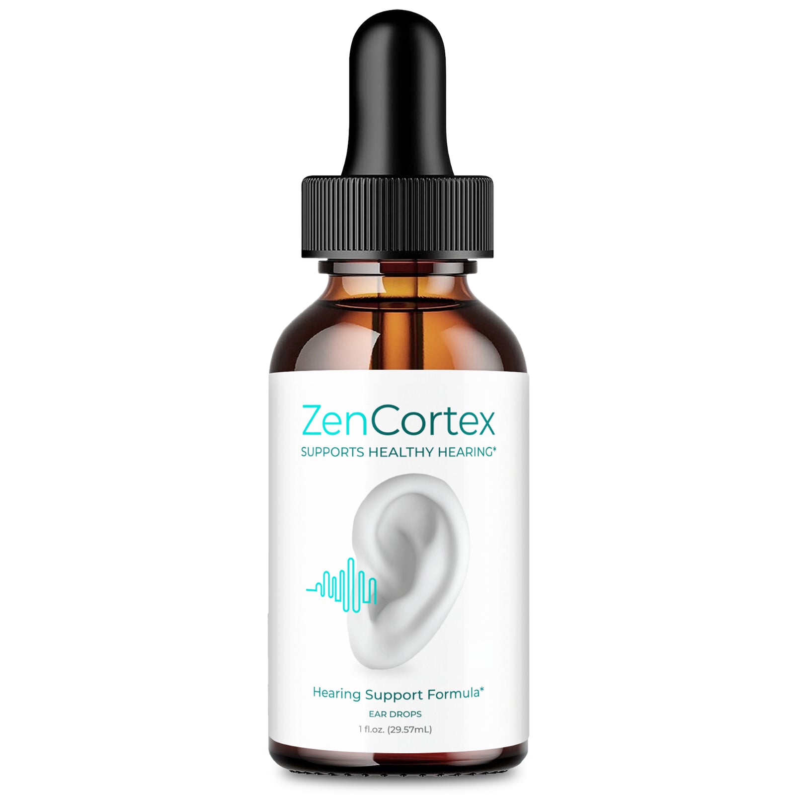 Zencortex Drops for Tinnitus, Relief for Ringing Ears Drops (1 Bottle)