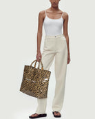 Tote Bag for Women Large PVC Tote Bag Plastic Handbag Letters Print Handbag Clear Hobo Bag