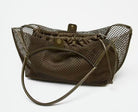 Crochet Tote Bag Women 2025 Summer Trendy Mesh Beach Bags Knitted Shoulder Purse Large Handbags Picnic Vacation