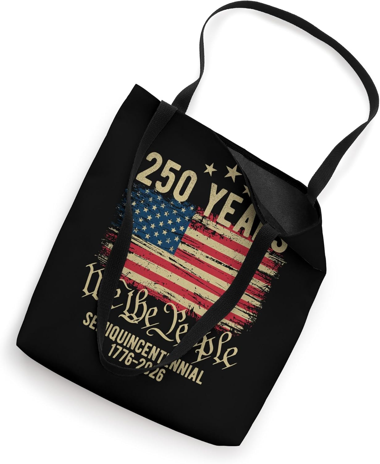 250 Years American Flag 250Th Anniversary USA Tote Bag
