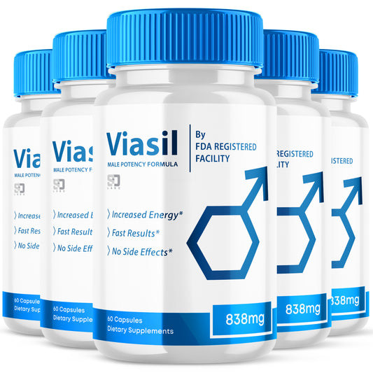 Viasil Male Pills – Boost Performance and Enhance Vitality (5 Pack)