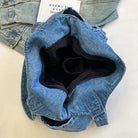 Denim Tote Bag Large Capacity Jean Purses for Women Handbags Soft Shoulder Ladies Purses 2025