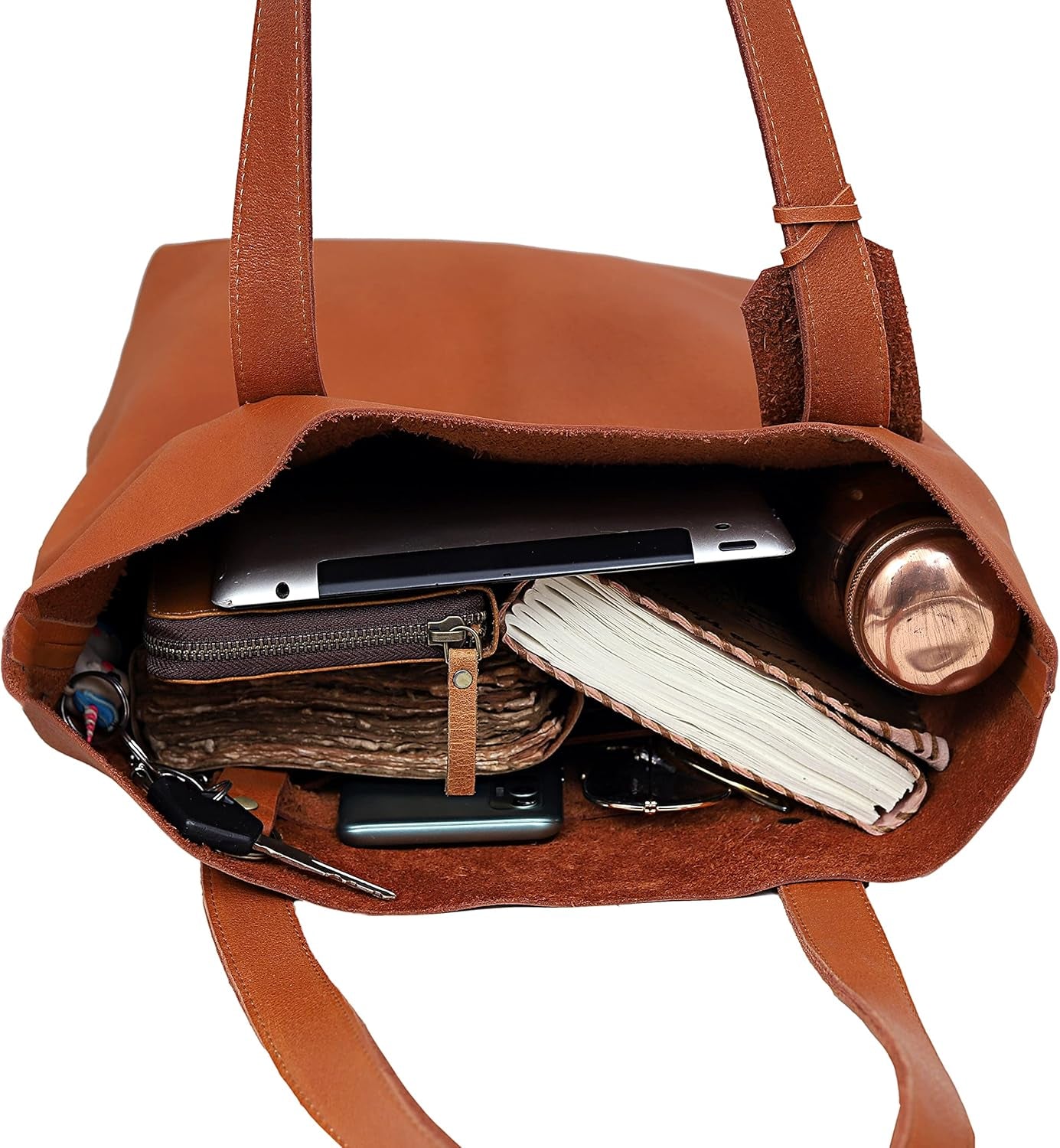 Women Tote Bags Top Handle Satchel Handbags Genuine Leather Shoulder Purse