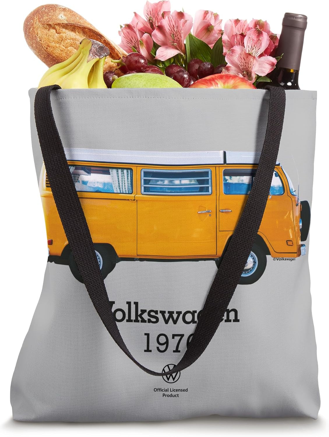 Volkswagen 1976 Camper Bus Father'S Day Tote Bag