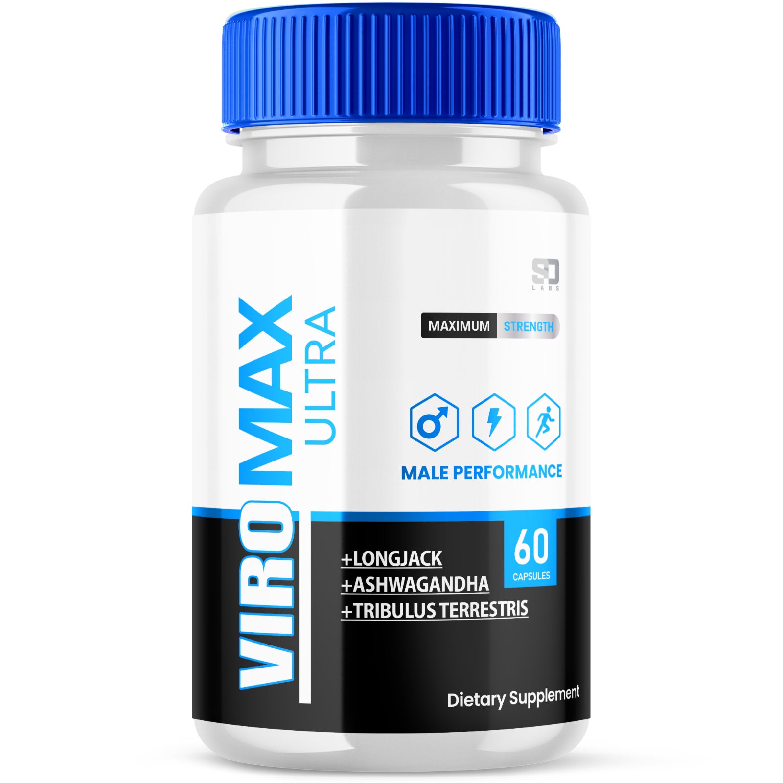 Viromax Ultra Male Health Pills - Enhance Intimate Drive and Vitality (1 Pack)