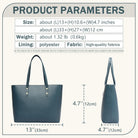FSD. WG Leather Purses and Handbags for Women Tote Shoulder Bag Satchel Handbag with Top Handles