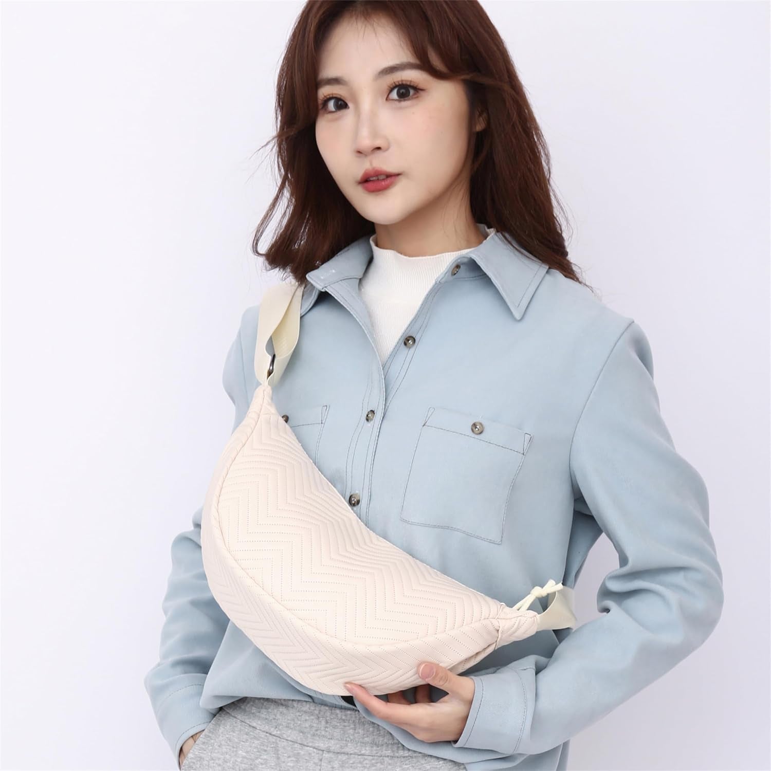 Shoulder Bags for Women, Cute Hobo Tote Handbag Mini Clutch Purse with Zipper Closure