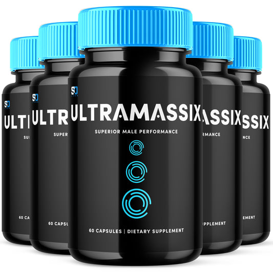 Ultramassix Male Pills Supports Energy, Performance and Vitality (5 Pack)