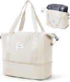 Vacuum Travel Bag with Pump, Vacuum Seal Bags for Clothing, Hospital Tote Bag for Labor and Delivery, Expandable Weekender Mommy Bags Women, Overnight Carry on Bag