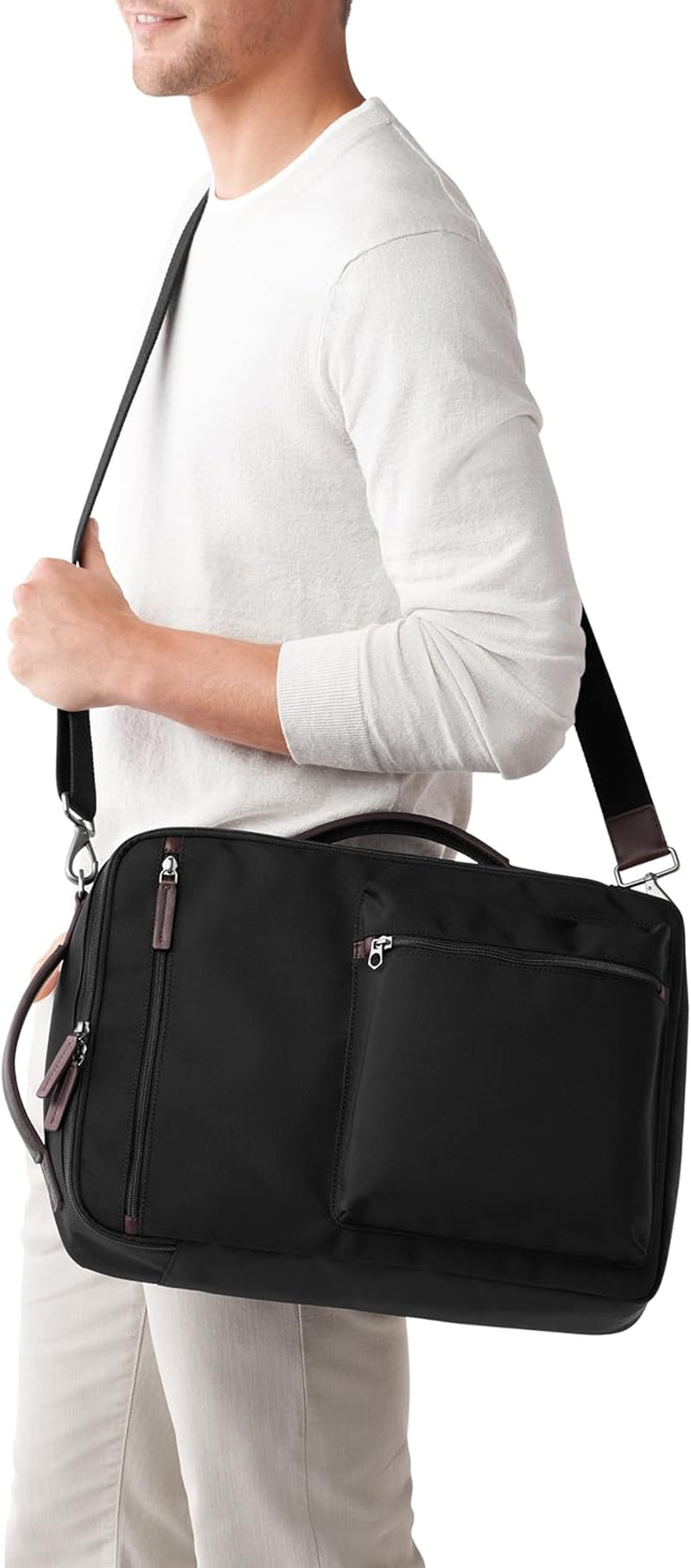Fossil Buckner Convertible Backpack and Briefcase Bag