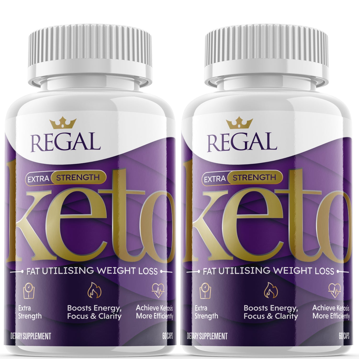 (2 Pack ) Regal - Keto Supplement for Weight Loss & Energy Boosting