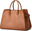 2025 Leather Tote Bag for Women, Large Leather Tote Bag Retro Top-Handle Bag Trendy Work Bag PU Leather Shoulder Bag