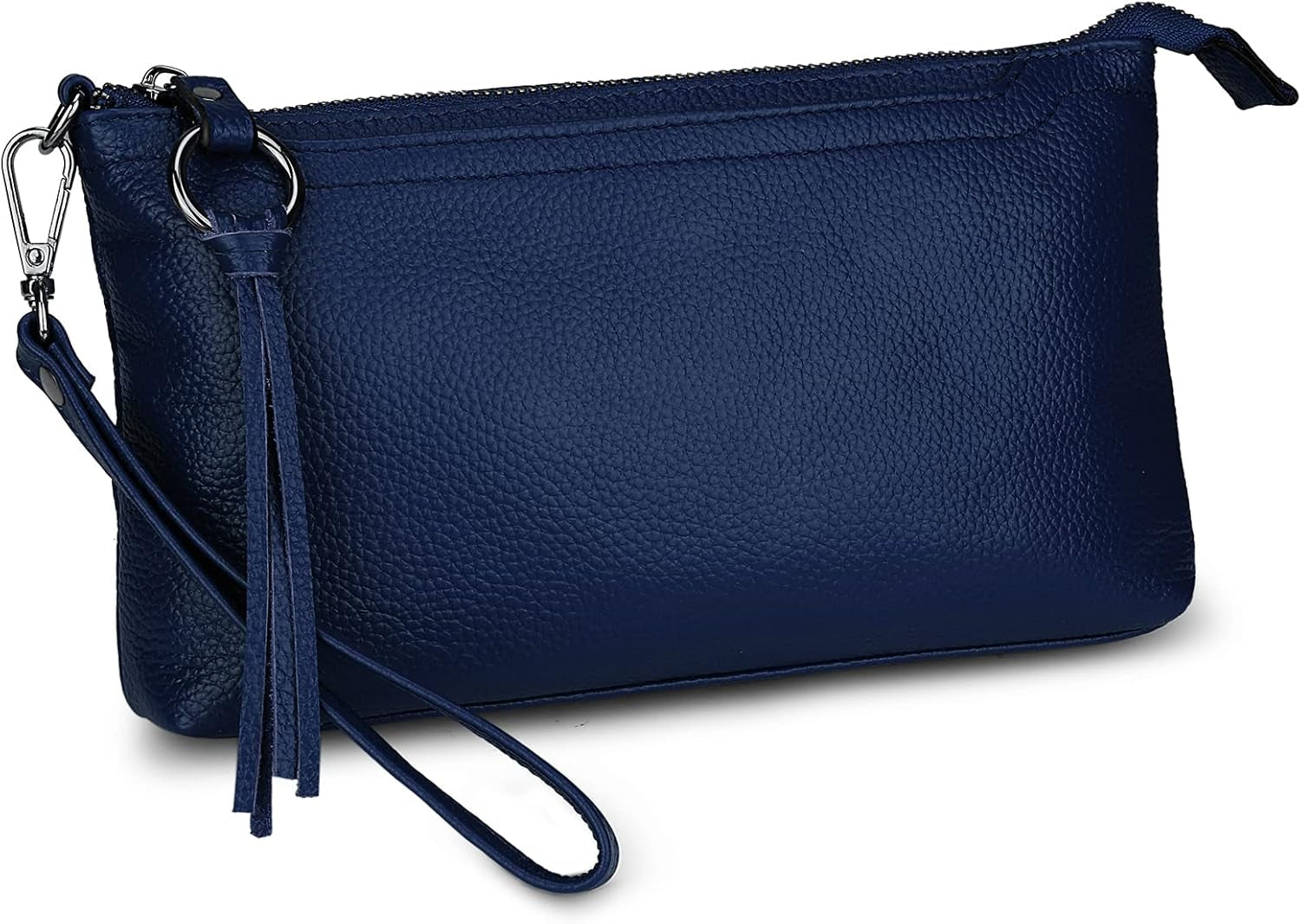 Uromee Wristlet Wallet Clutch Purses for Women Genuine Leather Crossbody Bag Handbag with Detachable Shoulder Chain