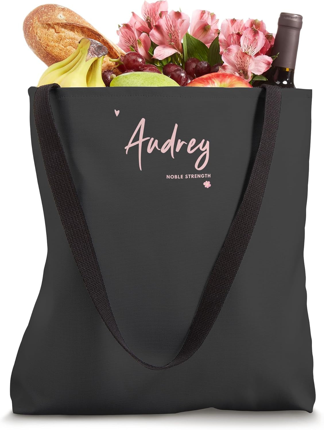 Audrey Name Meaning "Noble Strength" Tote Bag