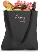 Audrey Name Meaning "Noble Strength" Tote Bag