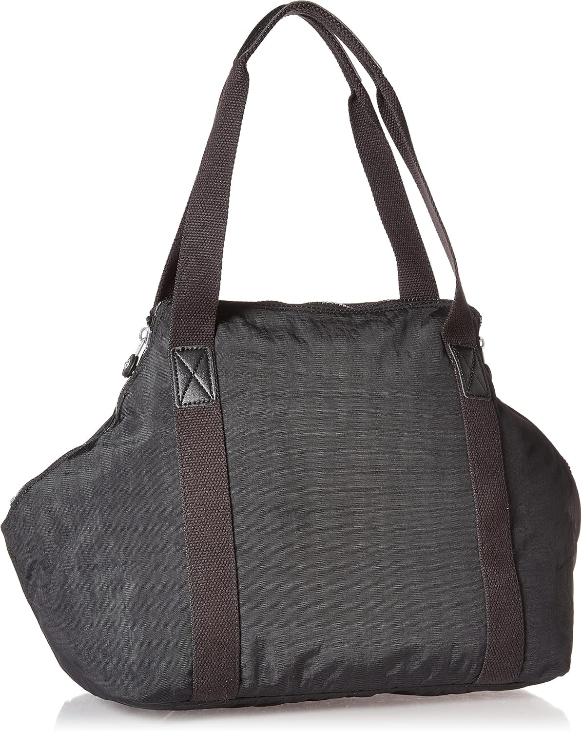 Kipling Womens Art Tote Bag, Lightweight Weekender, Nylon Travel Handbag Crossbody Bag, Black Noir, Medium US