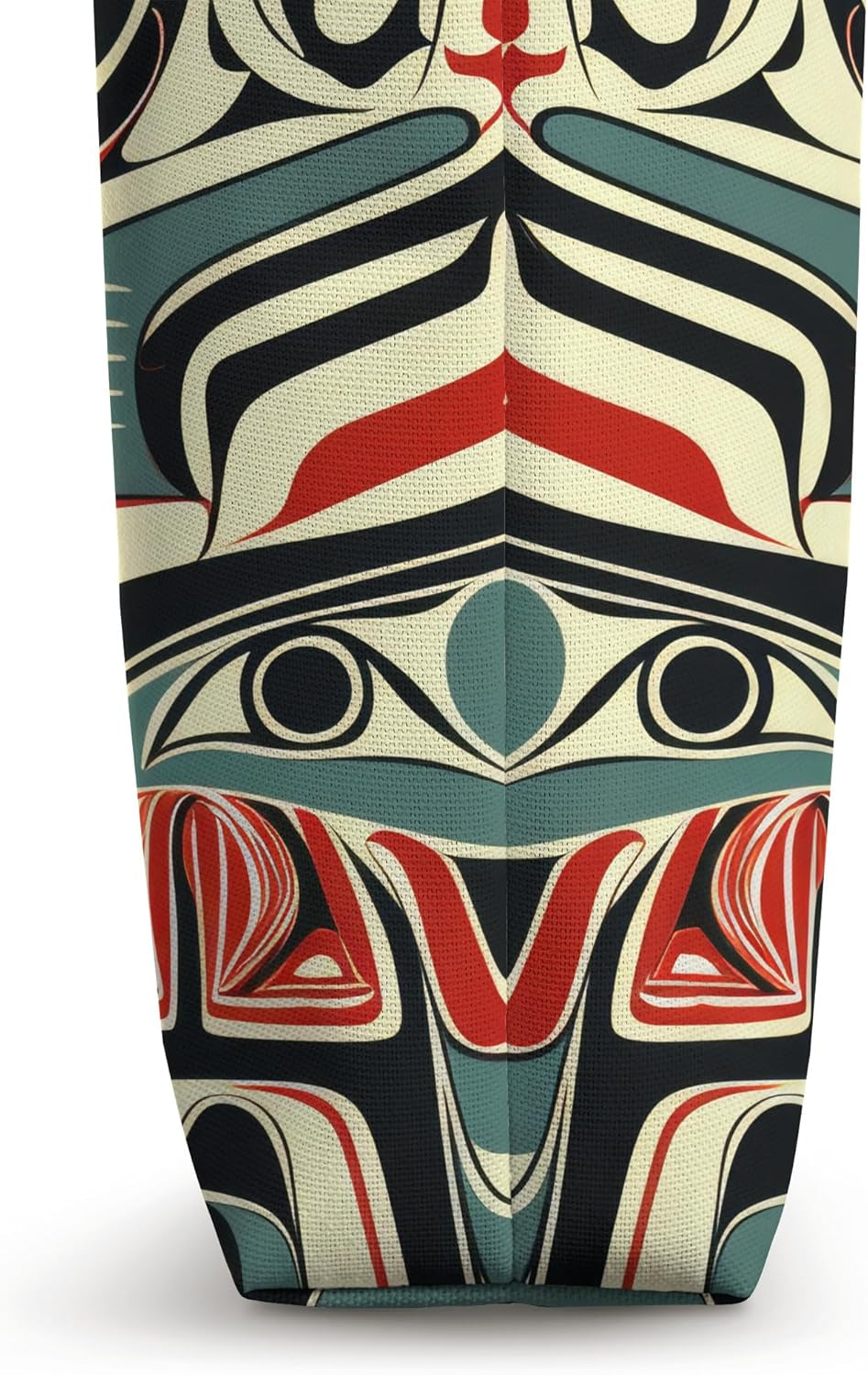 Alaska Native American Art Tlingit Eagle Tribal Bear Tote Bag