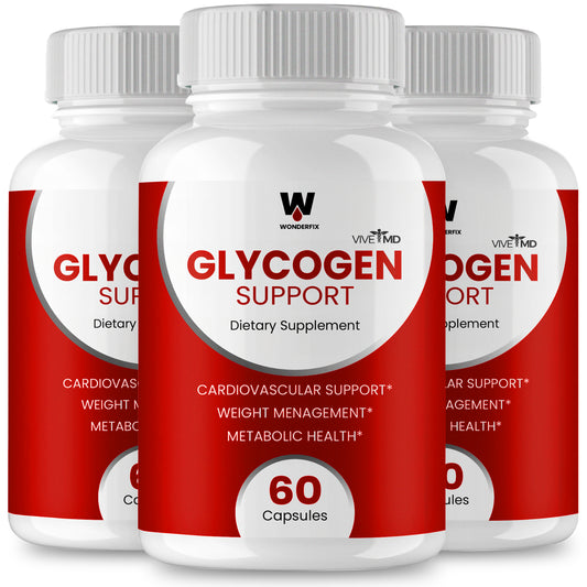 Wonderfix Glycogen Support Supplement - Official Formula (3 Pack)