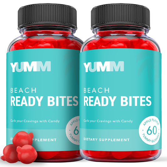 Yumm Beach Ready Bites Gummies - Keto ACV Gummies for Weight Loss (2 Pack)