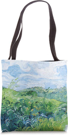 Van Gogh Green Wheat Fields Modern Art Painting Phone Cover Tote Bag