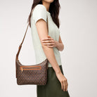 Fossil Women'S Cecilia Leather Crossbody Purse Handbag for Women