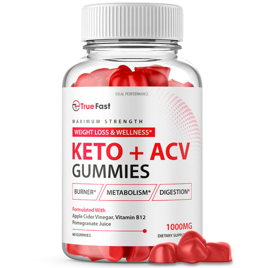 True Fast Keto ACV Gummies (60 Gummies)