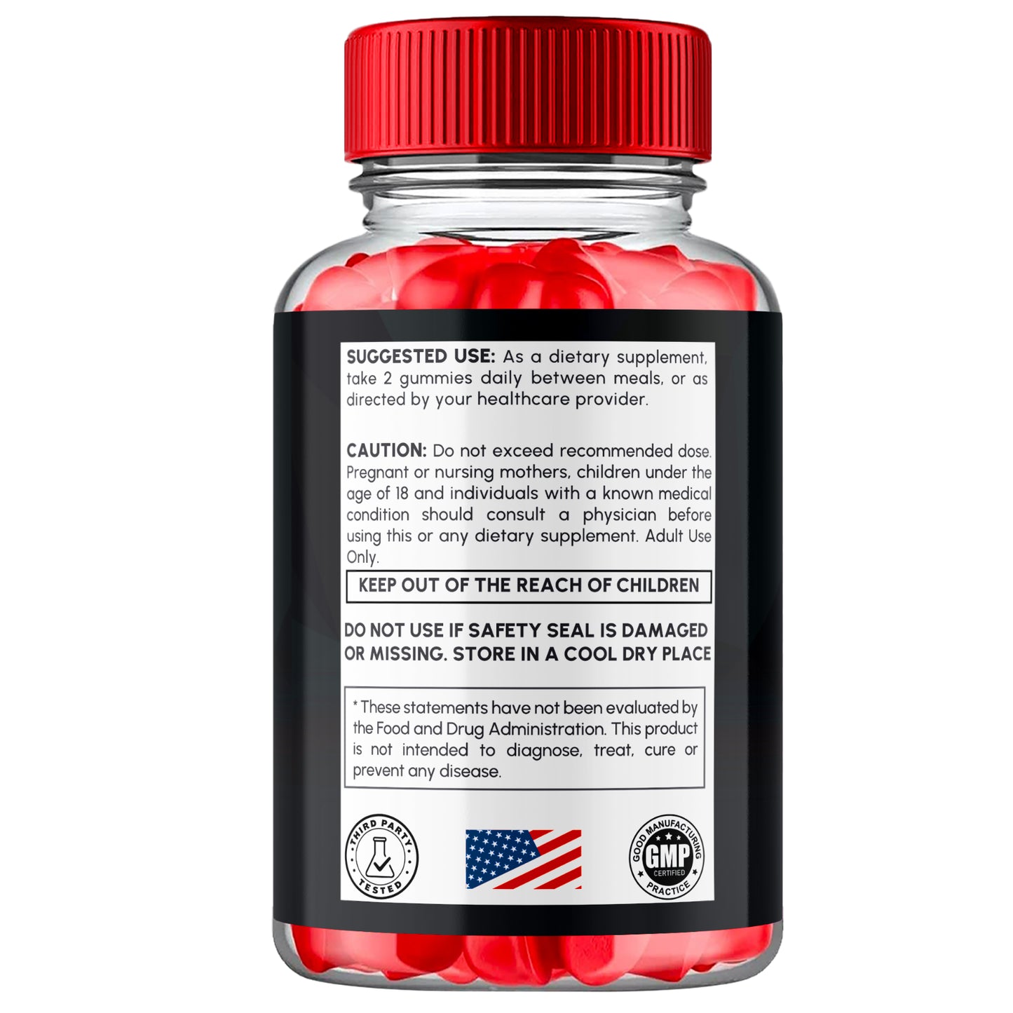 Vaso Manix - Support Energy, Vitality and Overall Wellness 60 Gummies