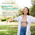 Vitanica Endocrine Disruptor Relief, Liver Detox Cleanse Support, Dr. Formulated Liver Support Supplement with Calcium D-Glucarate, ALA, NAC, L-Glycine & More, Vegan, 120 Capsules