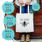 100% Cotton Canvas, Natural Tote Bag, Original Design, Cities