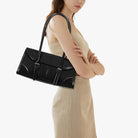 YFGBCX Faux Leather Tote Bag for Women Burgundy Purses Small Shoulder Bag Wine Colored Purse Y2K Red Handbag Purse