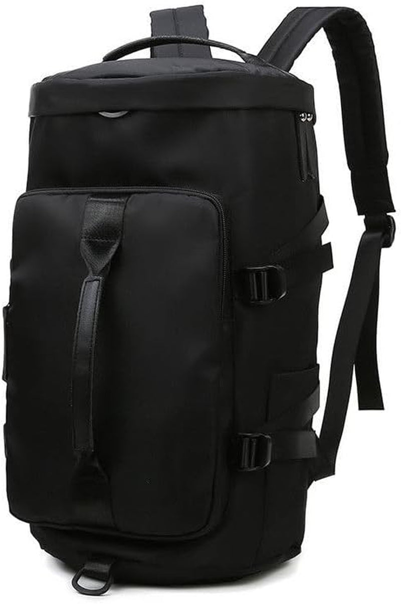 3-In-1 Travel Duffle Bag for Men and Women – Gym Backpack Tote | Waterproof, Foldable, Carry-On Weekender Bag with Shoe Compartment for Sports, Fitness, Daily Use, Travel