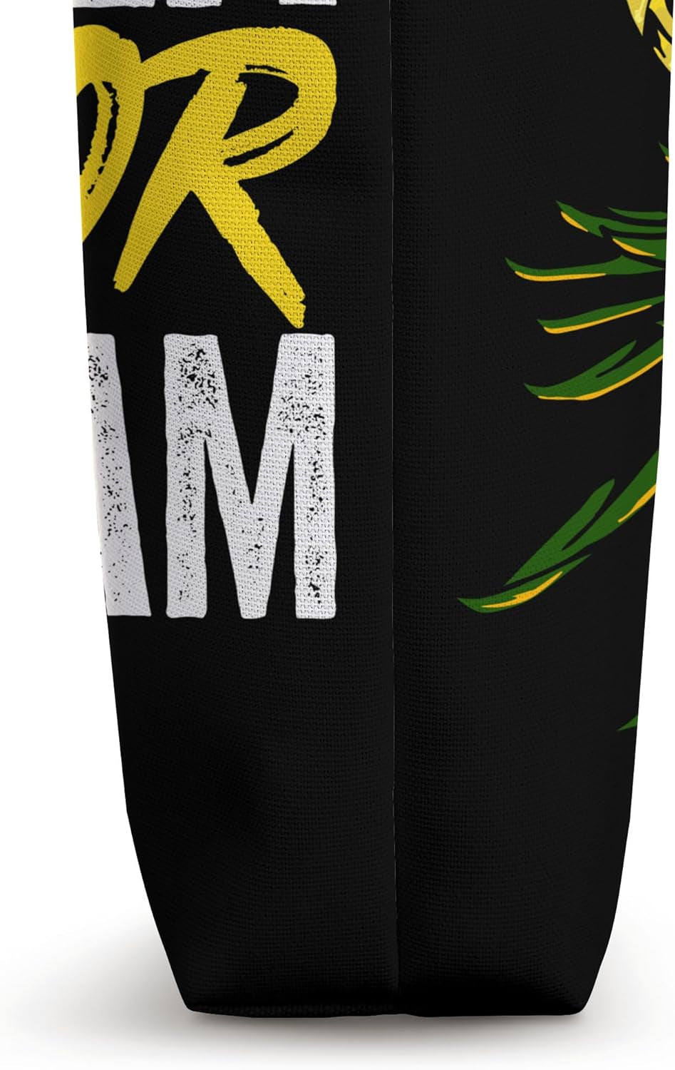 Upside down Pineapple Funny Swinger Vanilla Is for Ice Cream Tote Bag