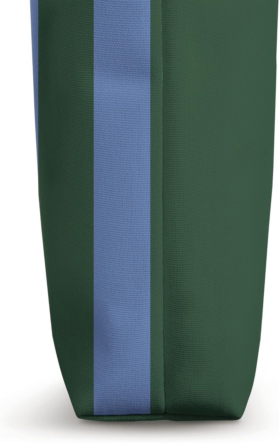 Blue and Green Stripes Simple Three Lines Modern and Sporty Tote Bag