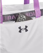 Under Armour Womens Favorite Tote, (014) Halo Gray/Castlerock/Provence Purple, One Size Fits Most