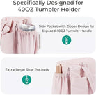 Crush Bow Tote Bag for Women, Fluffy & Lightweight Crush Bow Tote Bag for Women, Perfect for Daily Commuting, Shopping&Travel
