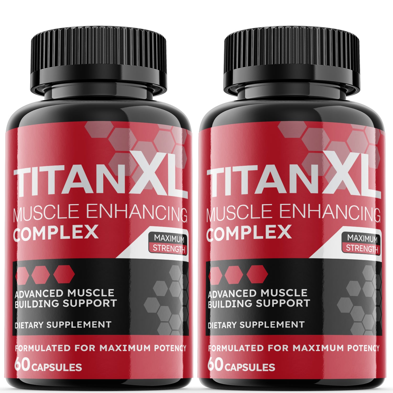 Titan XL - Male Virility - 2 Bottles - 120 Capsules