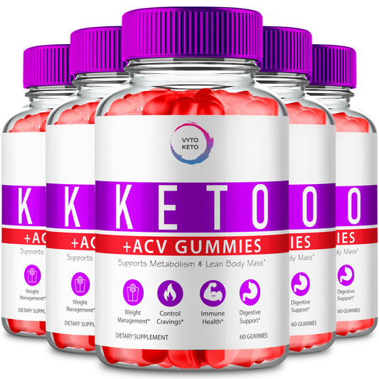 VYTO Keto ACV Gummies - Official Formula (5 Pack)