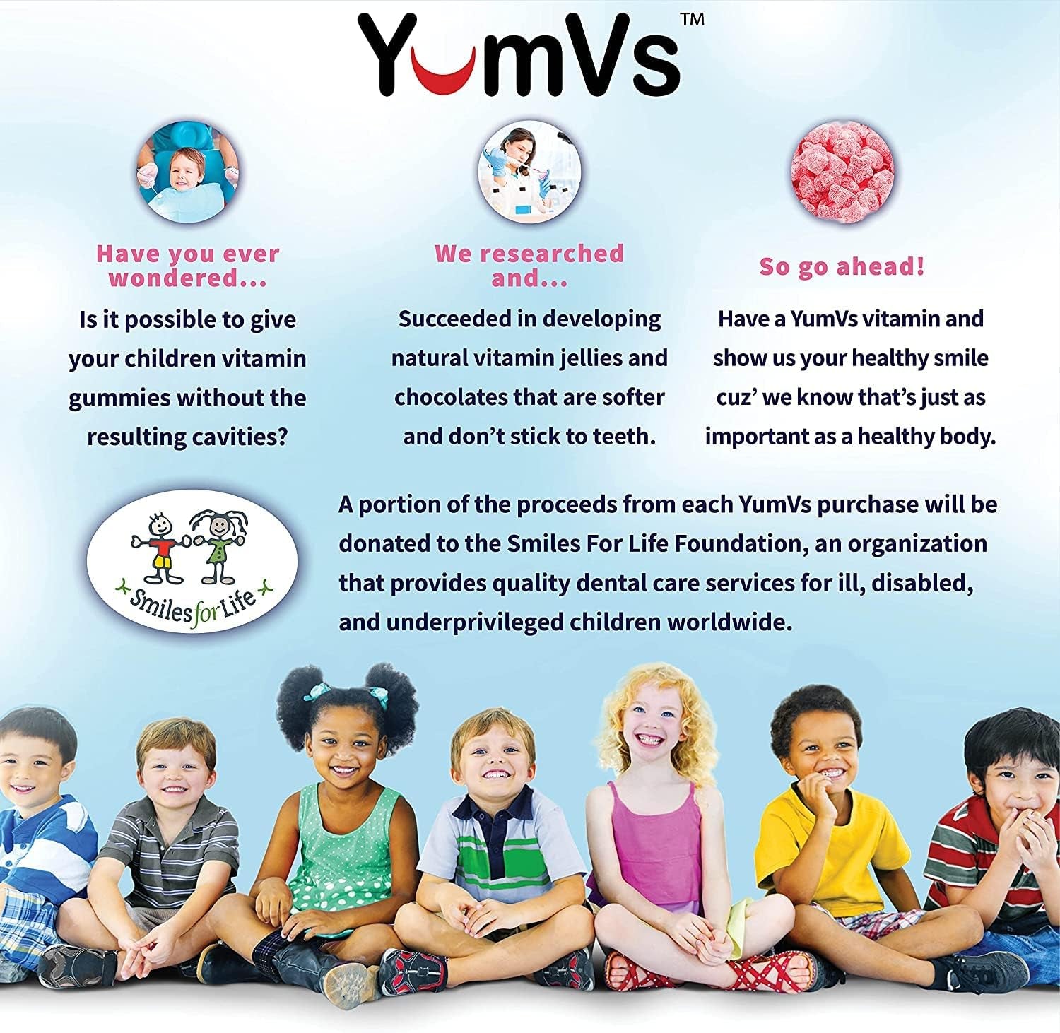 YUM-V'S Yumvs Multivitamin Gummies | Sugar Free Supplement Vitamins for Women & Men | Chromium, Thiamine and Magnesium | Natural Raspberry Flavor Chewables - 60 Count