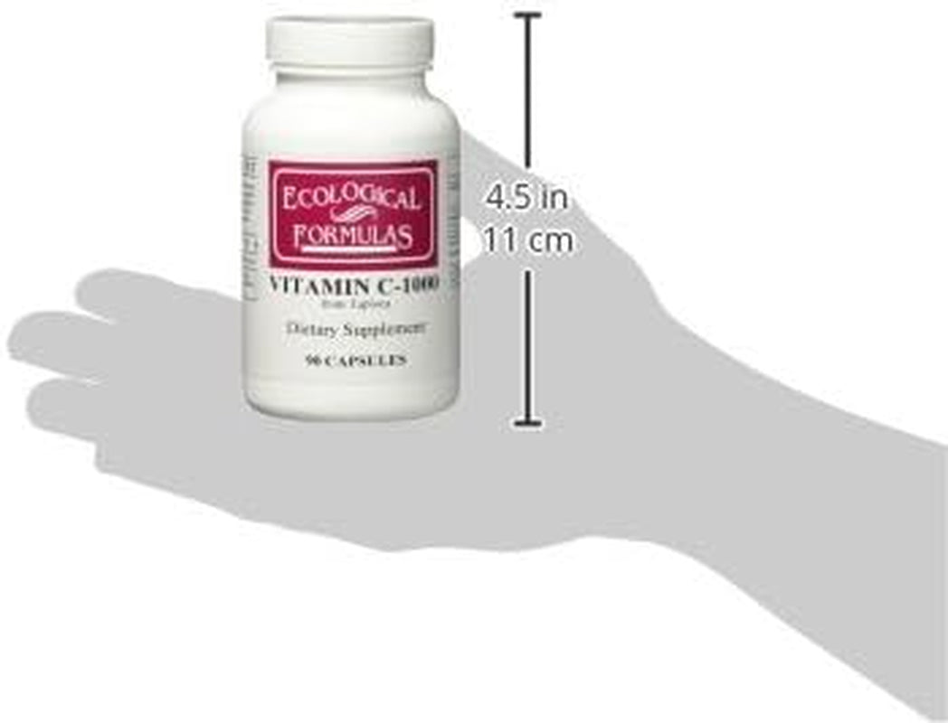 Ecological Formulas Vitamin C-1000 Capsule from Tapioca, 90 Count