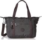 Kipling Womens Art Tote Bag, Lightweight Weekender, Nylon Travel Handbag Crossbody Bag, Black Noir, Medium US