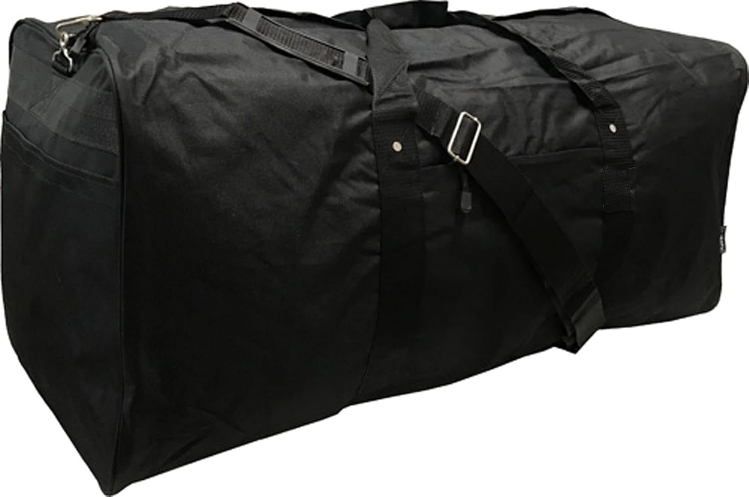 24''/30''/36''/42'' Square Jumbo Duffel /Cargo Bag /Suitcase /Tote Bag (36 Inch) Black
