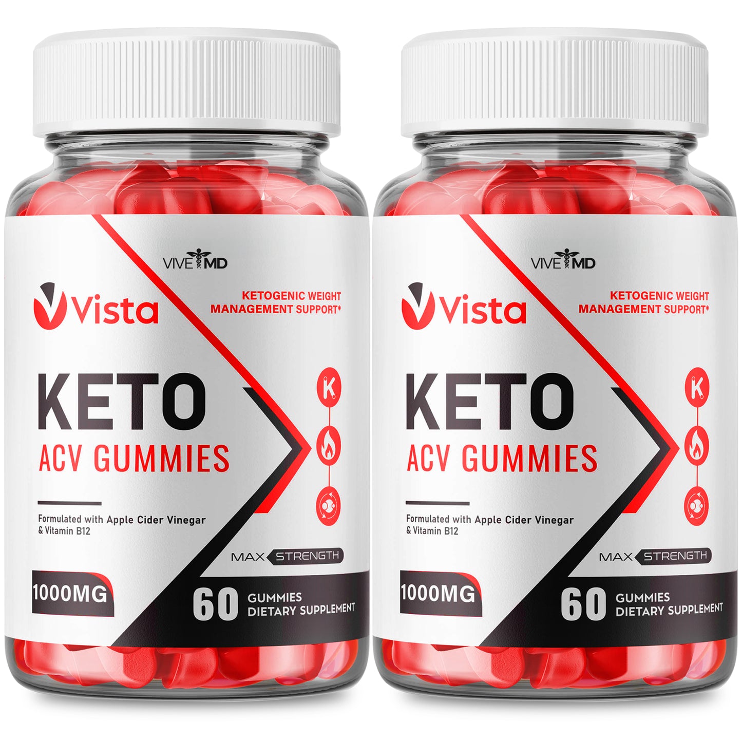 Vista Keto ACV Gummies Advance for Maximum Strength Official Formula (2 Pack)