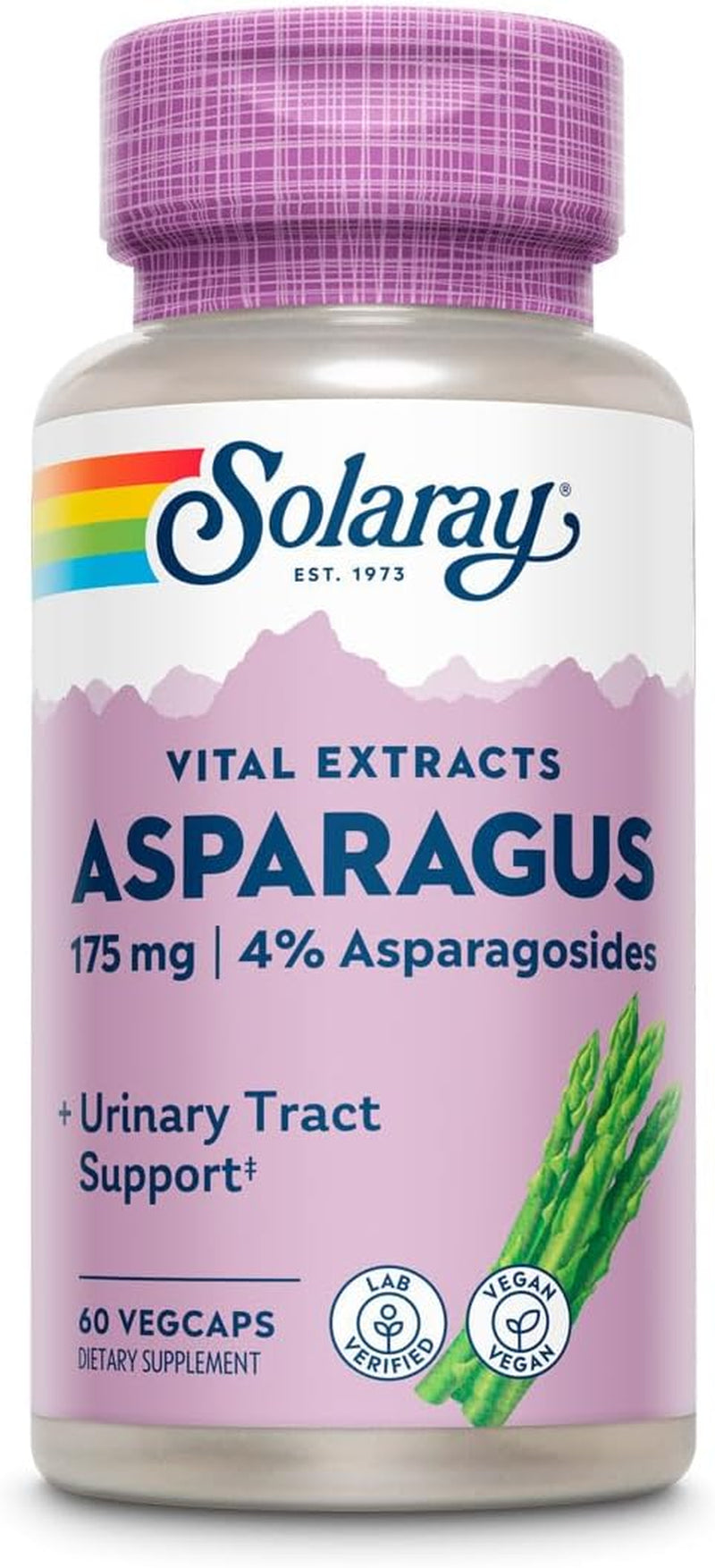 Asparagus - 175 MG per Capsule (60 Vegetarian Capsules)