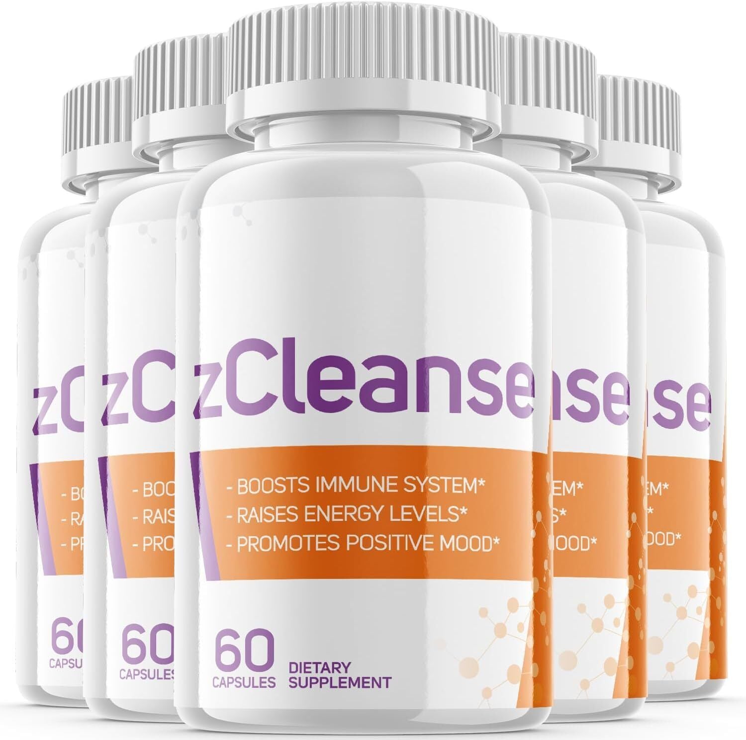 Zcleanse Pills - Zcleanse Supplement Boosts Immunity & Energy Level - 5 Pack